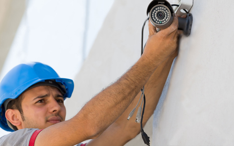 CCTV camera installation